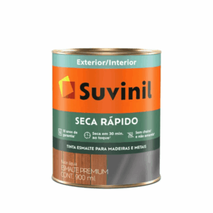 TINTA SUVINIL ESMALTE BRANCO BRILHANTE SECA RÁPIDO 900ML