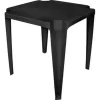 MESA QUADRADA PRETA ARQPLAST