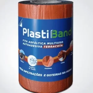 FITA LAMINADA PLASTIC TERRACOTA 20CM X 01MT