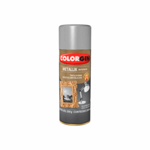 TINTA SPRAY METALLIK PRATA 250G COLORGIN