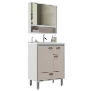 ARMARIO C/ ESP BELIZZE ISTAMBUL NUDE 60CM