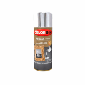 TINTA SPRAY METALLIK CROMADO 250G COLORGIN