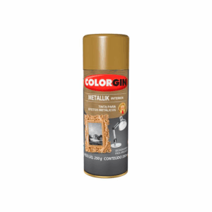 TINTA SPRAY METALLIK DOURADO 250G COLORGIN