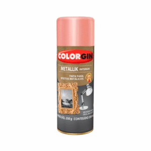 TINTA SPRAY METALLIK ROSE GOLD 250G COLORGIN