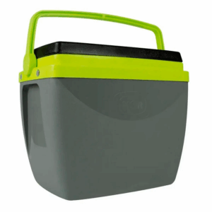 CAIXA TÉRMINCA 18LT CINZA COM VERDE MOR
