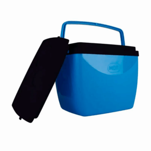 CAIXA TÉRMICA MOR 34LT AZUL COM PRETO