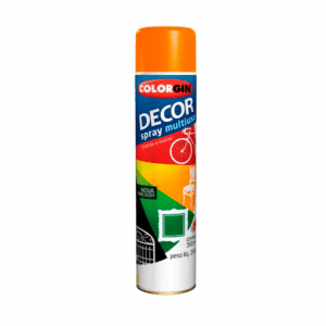 TINTA SPRAY LARANJA 250G COLORGIN