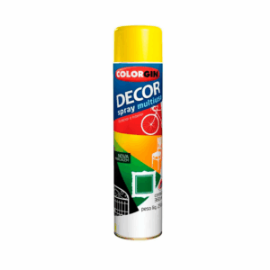 TINTA SPRAY AMARELO 250G DECOR
