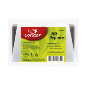 KIT ESPONJA + ESPÁTULA PARA REJUNTE CONDOR 842