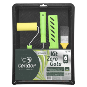 KIT PINTURA ZERO GOTAS 06 PEÇAS 919 CONDOR