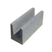 Bloco de Concreto Canaleta 19x14x39