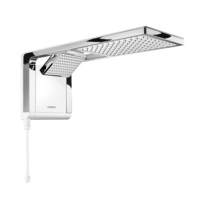 Chuveiro Eletrônico Lorenzetti Acqua Duo Ultra 7800W 220V Branco e Cromado