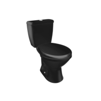 Kit Vaso Sanitário com Caixa Acoplada Lorenzetti Lorenway Preto